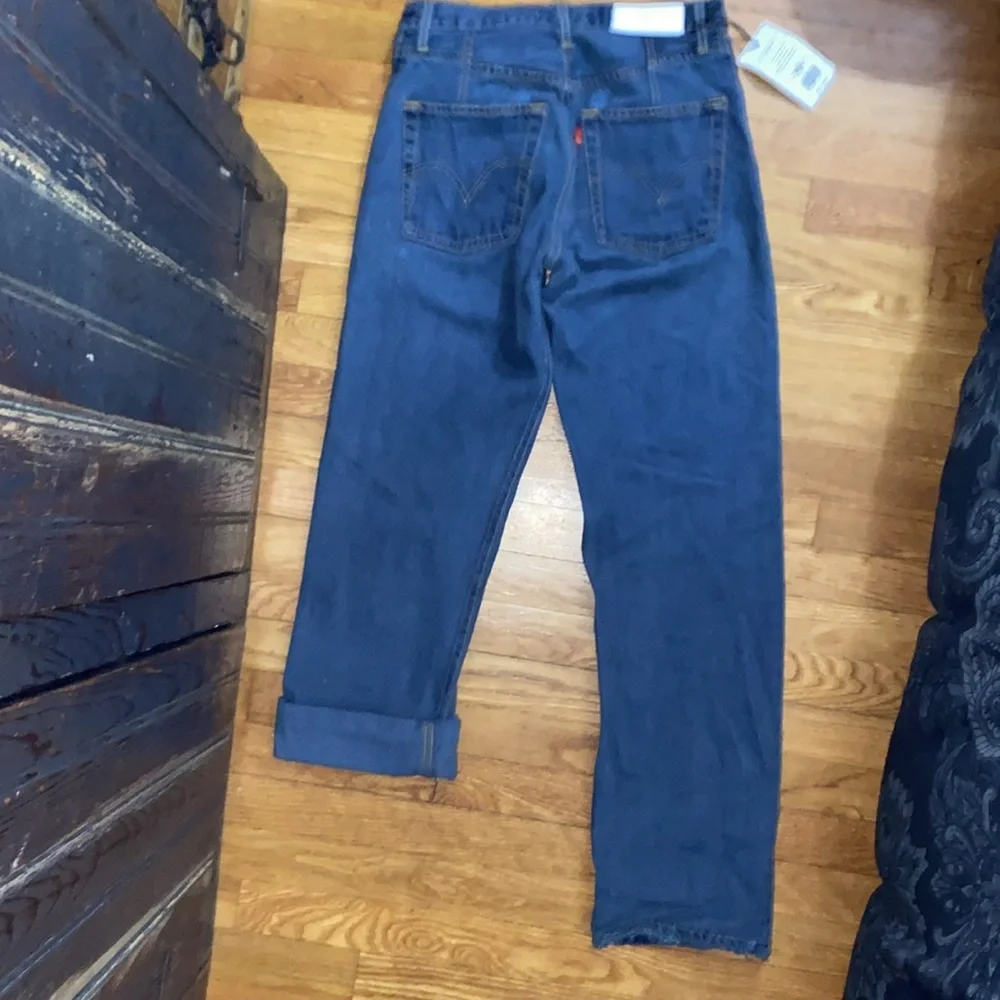NWT RE/DONE Levi’s Button Fly Tinted Blue Steel 90s Jean - Picture 9 of 14